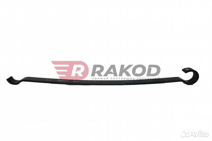 Лист перед. рессоры FAW №2 8х4 L-1660 90X18