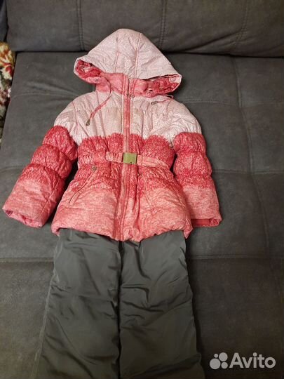 Зимний комбинезон для девочки 4-5 лет