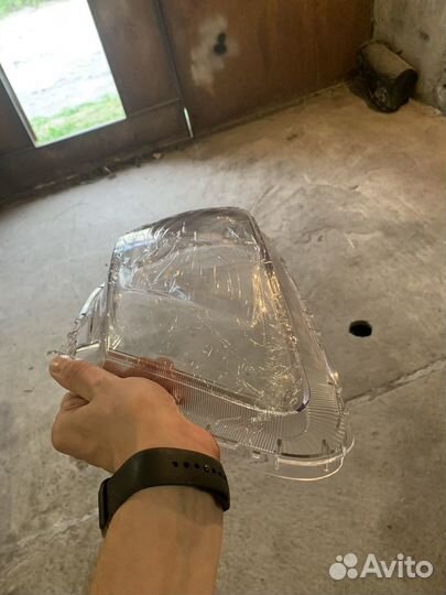 Стекло передней фары mitsibishi lancer 10 (X)