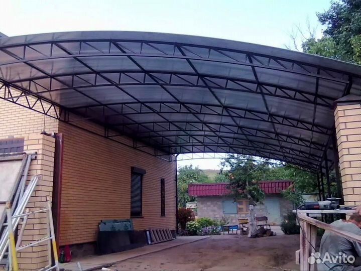 Навесы и беседки