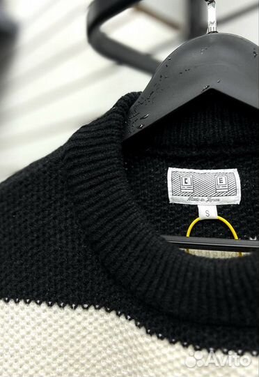 Свитер Cav Empt черно-белый