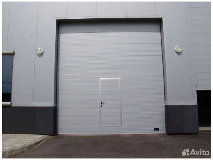 Секционные гаражные ворота
