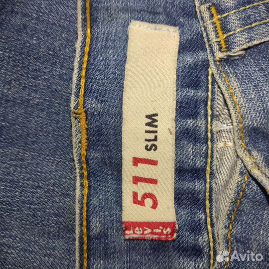 Джинсы levis 511 редкие оооочень rap