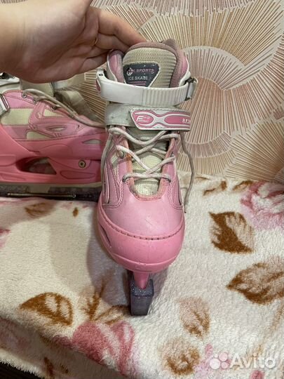 Коньки фигурные раздвижные 36-39