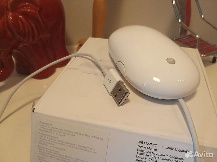 Компьютерная мышь Apple mouse