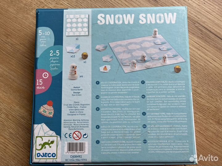 Игра Djeco Snow Snow