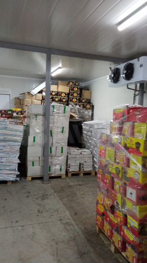 Склад, 17 м² холодильник