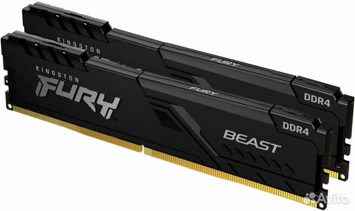 Оперативная память ddr4 kingston fury