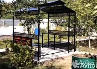 Мангал С крышей