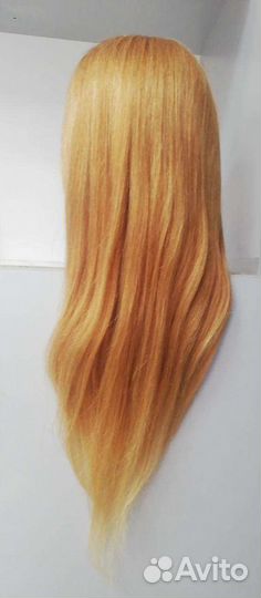 Голова манекен натуральные волосы