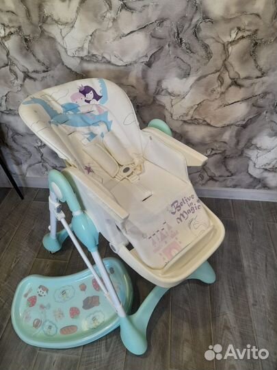 Детская коляска 2 в 1 и стульчик для кормления
