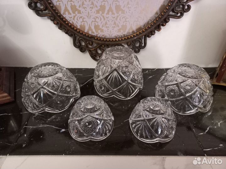 Салатники хрусталь