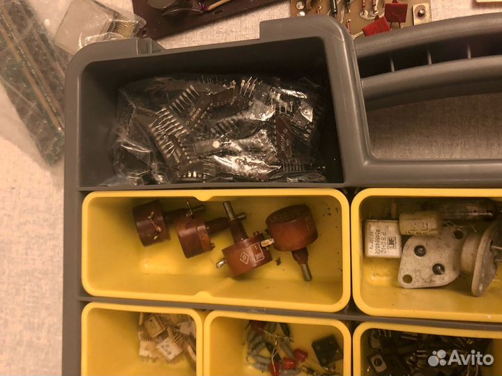 Радиодетали и платы СССР