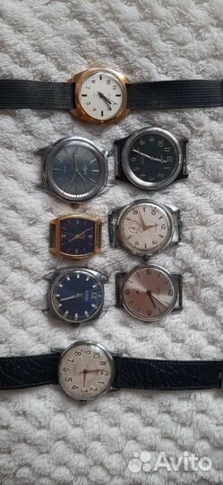 Наручные советские часы