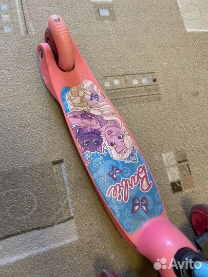 Самокат для девочки от 1,5 до 5 лет