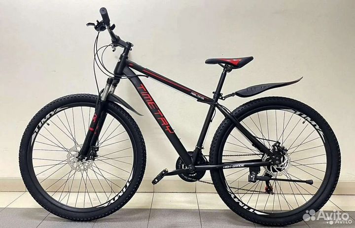 Велосипед горный Черно-красный