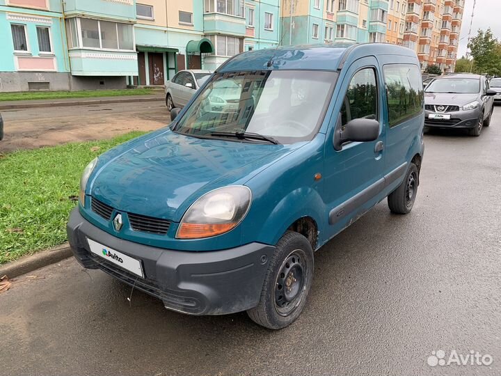 Renault Kangoo 1.6 МТ, 2004, 200 000 км