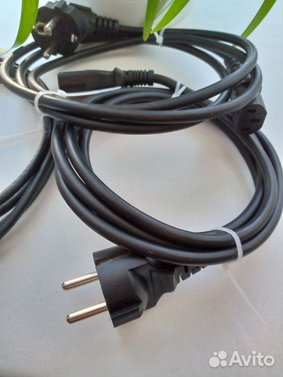 Провод VGA и Сетевой кабель для компьютера