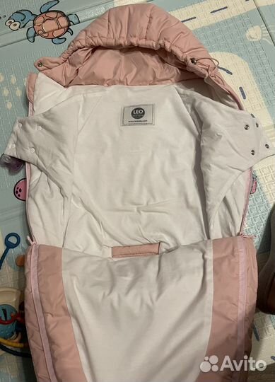 Конверт на выписку зимний для девочки