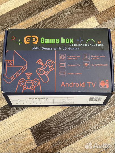 Приставка игровая Android Game 4k box