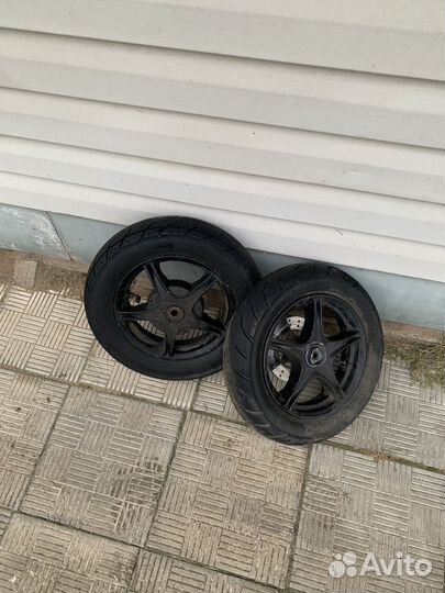 Колеса для скутера zr evo