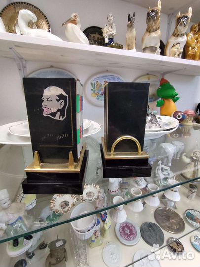 Музыкальная шкатулка, портсигар СССР Ленин Космос