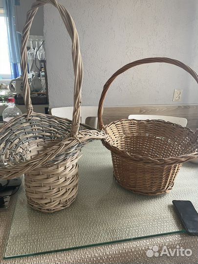 Корзина плетеная