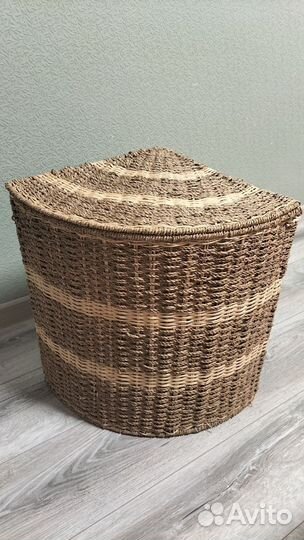 Корзина плетеная ящик