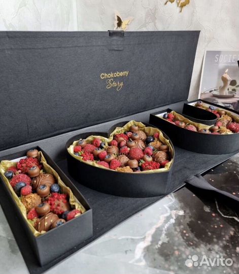 Клубника в шоколаде набор