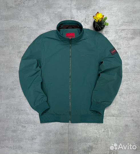 Куртка hugo bos весеняя стильная (топ 2035)