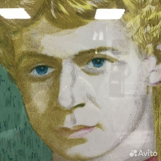 Есенин литография