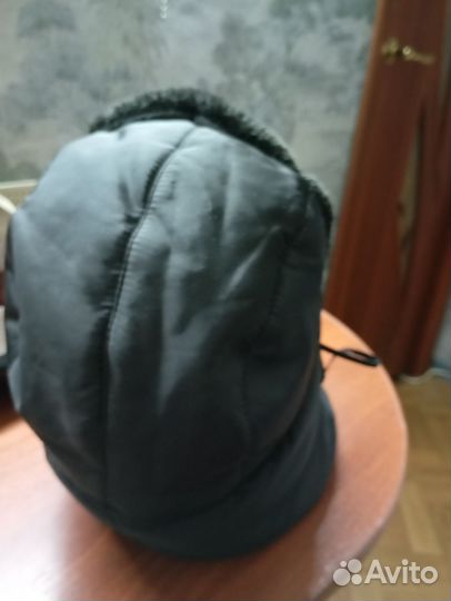 Шапка ушанка мужская