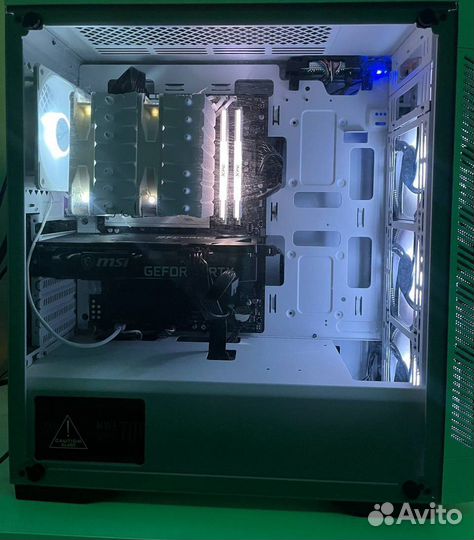 Белый игровой PC 10400F/ MSI RTX 3060/ 16GB DDR4