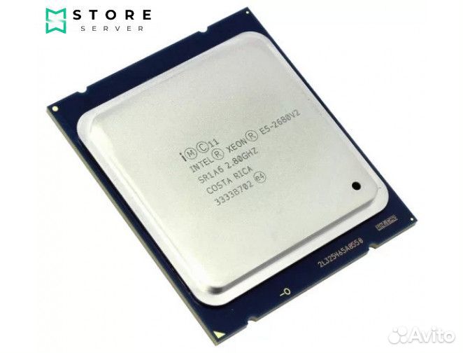 Intel Xeon E5-2680 v2 (10 ядер, 2.80GHz)