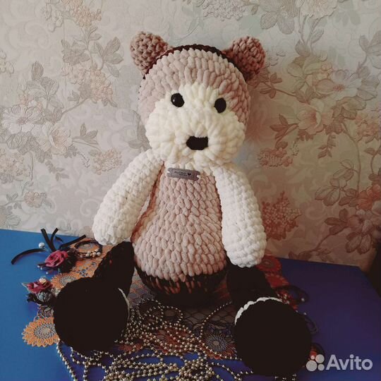 Мишка плюшевый