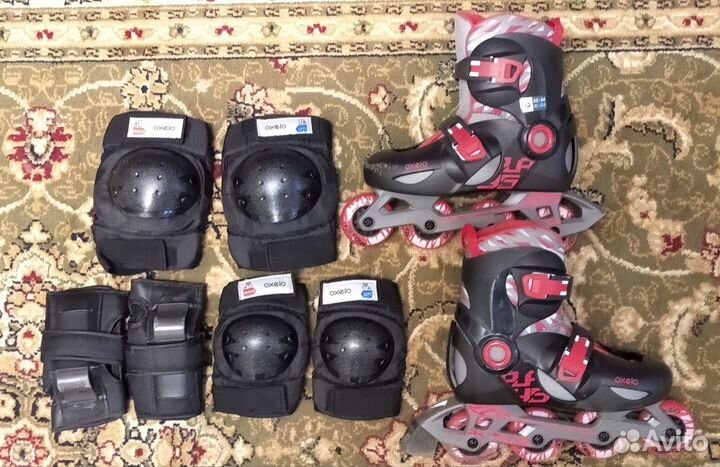 Детские ролики и защита