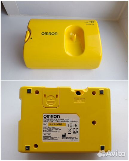 Небулайзер ингалятор компрессорный Omron NE-C24