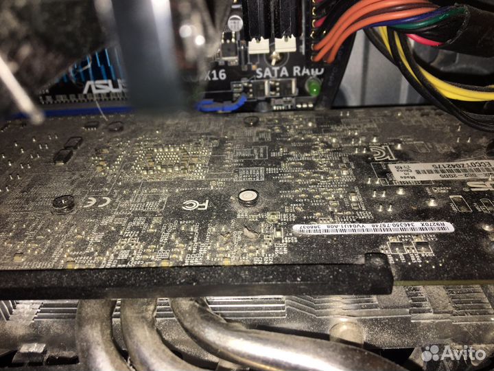 Видеокарта asus r9 270x