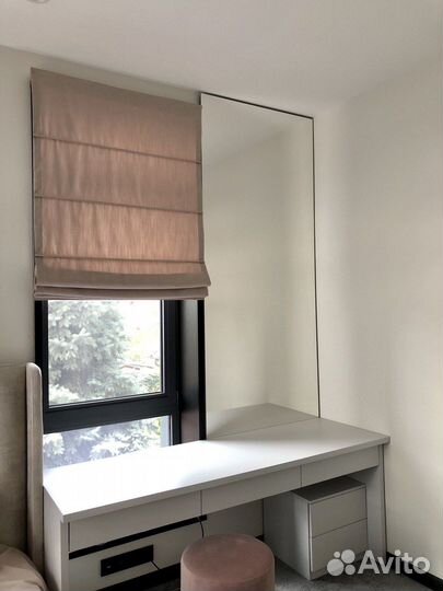 Римская штора из сатина