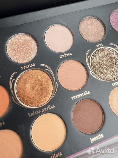 Палетки теней kvd vegan beauty kat von d