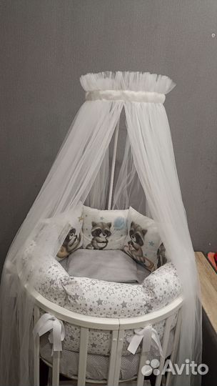 Балдахин в детскую кроватку