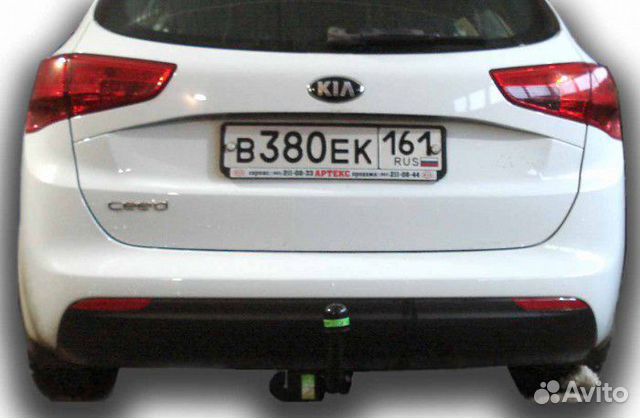 Фаркоп на Kia Ceed (wagon) (2012-2018) (Leader +)