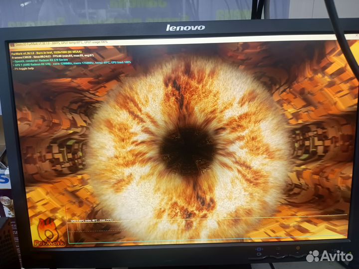 Видеокарта RX 570 4GB strix