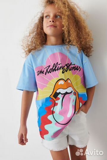 Новая футболка next 122 для девочек