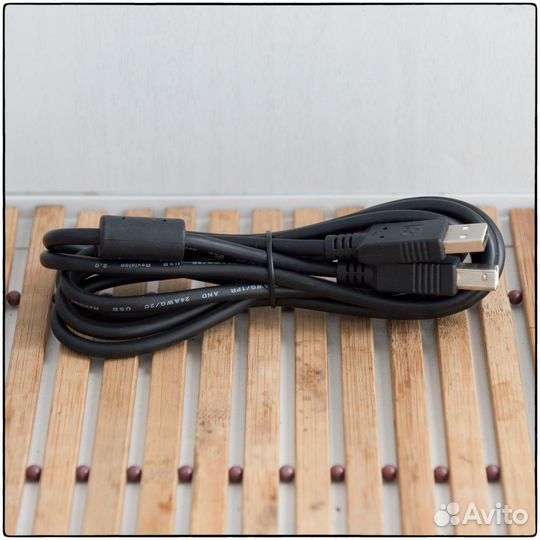 Кабель USB-A на USB-B, mini USB, micro USB, RJ-45