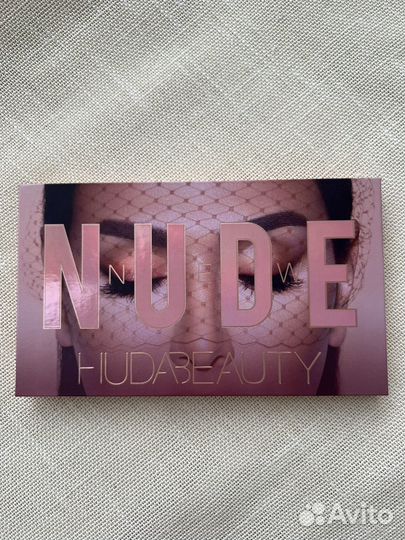 Палитра теней huda beauty nude NEW