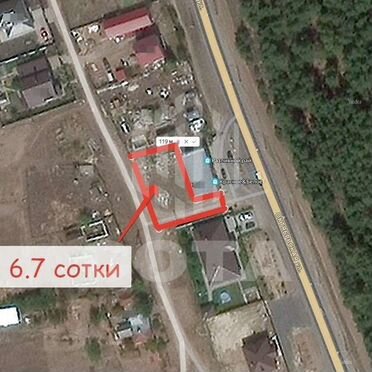 Участок 6,7 сот. (ИЖС)