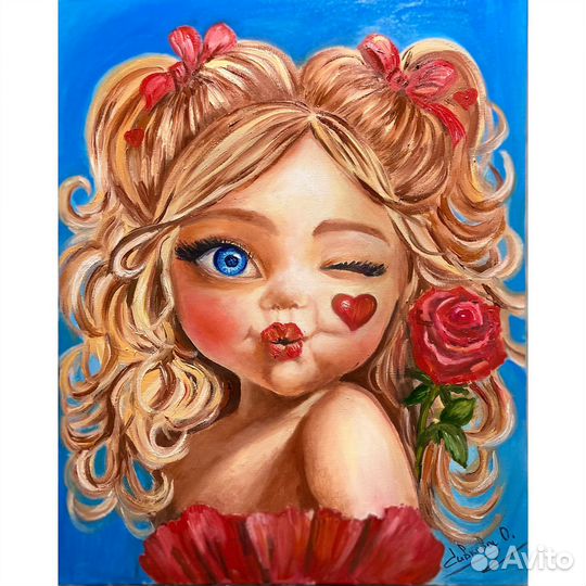 Губки бантиком