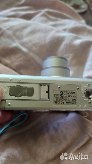 Canon Ixsus 400AiAf новая батарея.Карты памяти нет