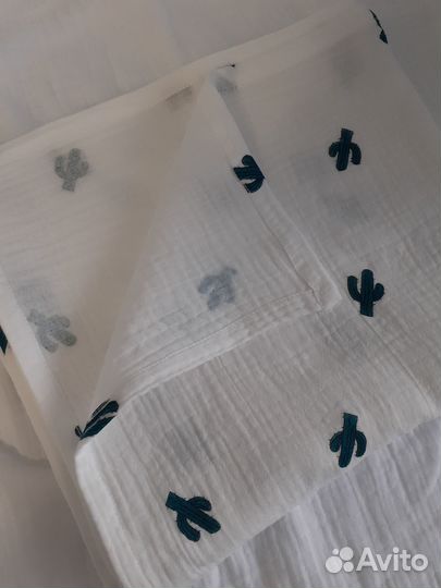 Муслиновые пеленки новые